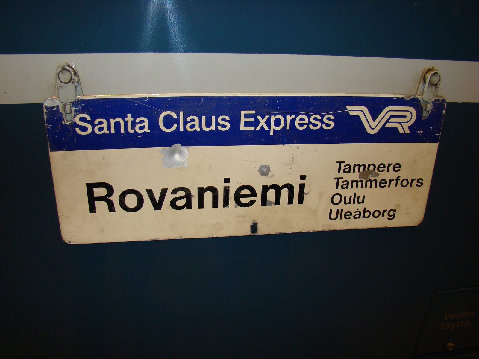 The Santa Claus Express night train