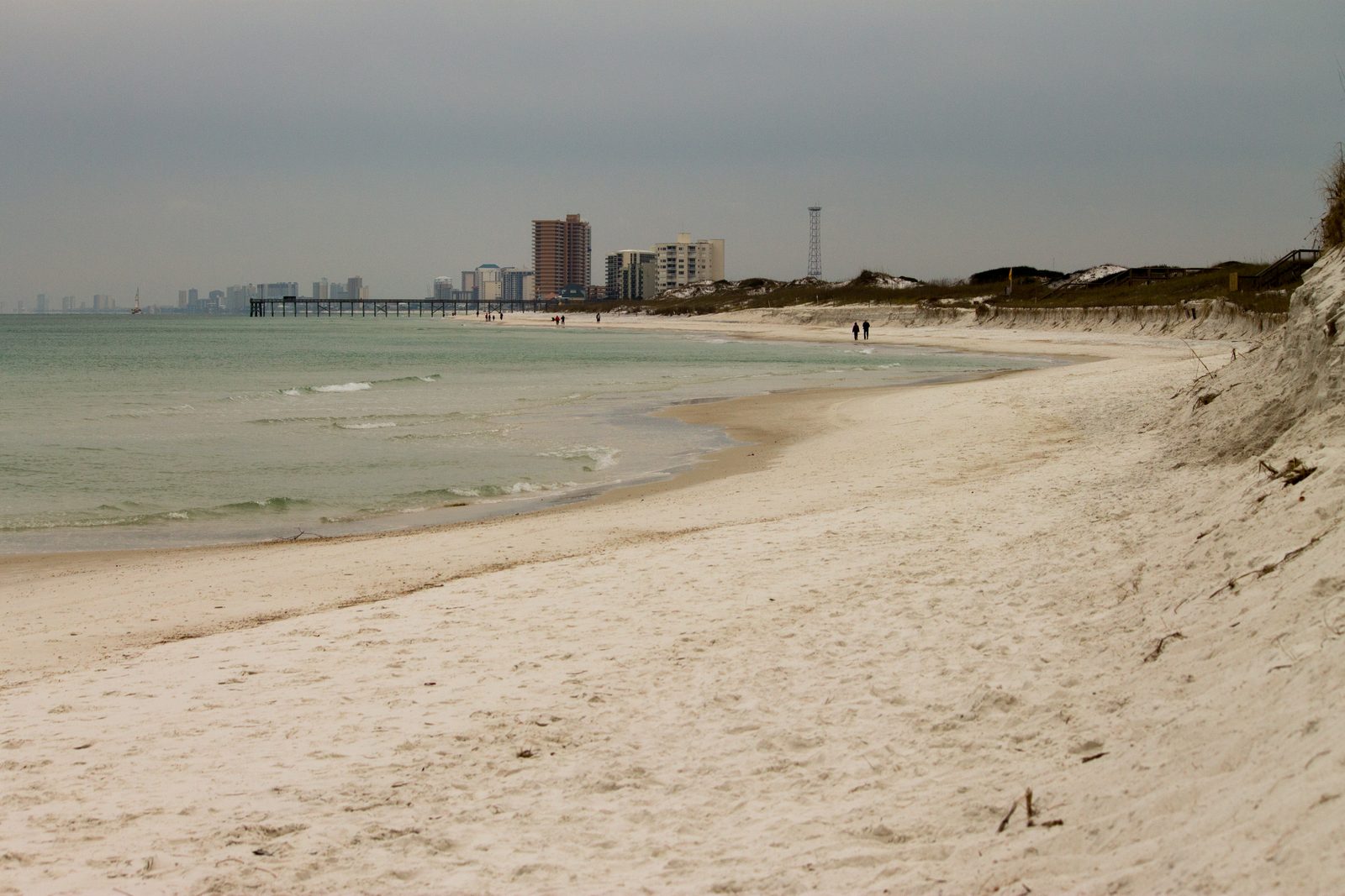 Panama City Beach seen from St. Andrews State Park